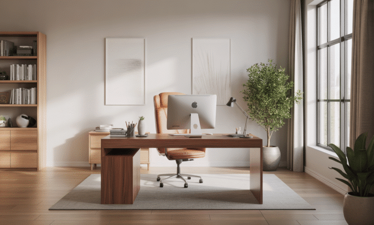 découvrez nos conseils pratiques pour aménager un espace bureau fonctionnel et agréable à la maison. optimisez votre productivité avec un aménagement adapté à vos besoins et à votre style. créez un environnement de travail inspirant et confortable.