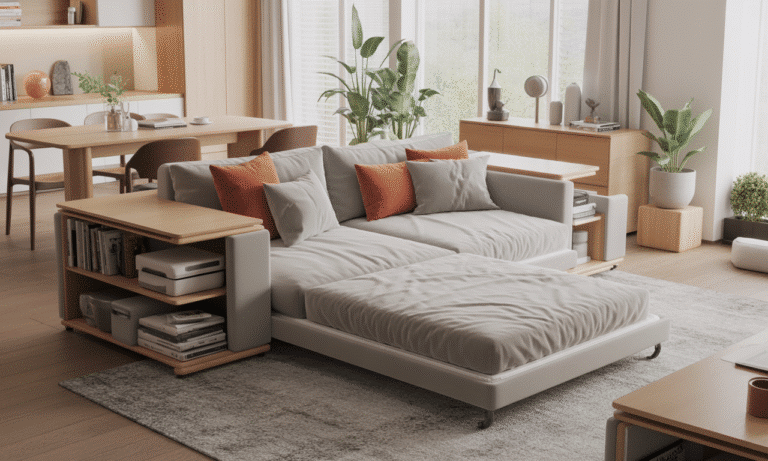 découvrez comment les meubles multifonctions peuvent optimiser votre espace de vie tout en ajoutant du style et de la fonctionnalité. transformez votre intérieur avec des solutions intelligentes qui allient praticité et design.