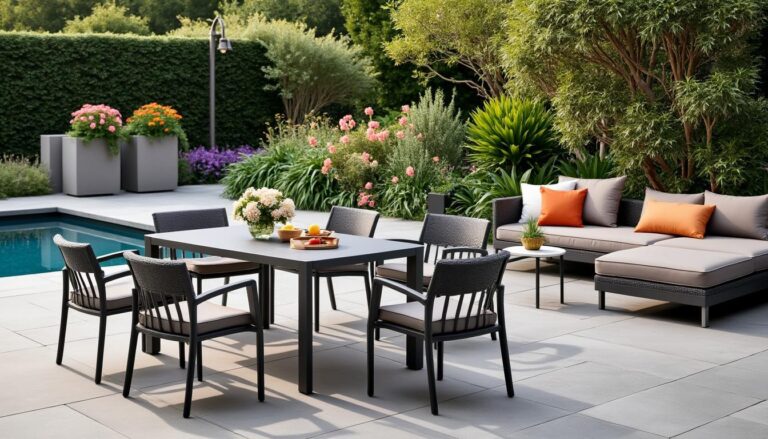 découvrez nos conseils pour choisir des meubles de jardin qui conjuguent design élégant et fonctionnalité, et profitez pleinement de votre extérieur avec des solutions pratiques et esthétiques.