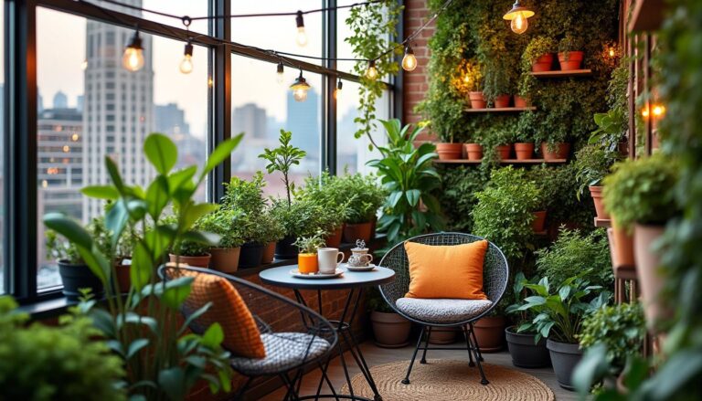 découvrez nos meilleures astuces déco pour transformer votre petit balcon en un jardin urbain tendance et convivial. idées d'aménagement, choix de plantes et conseils pratiques pour optimiser l'espace et apporter une touche de verdure à votre extérieur en ville.