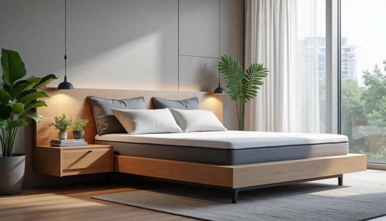 découvrez comment choisir la hauteur idéale de votre table de chevet en fonction de votre lit, matelas et lampe pour un confort optimal au coucher.