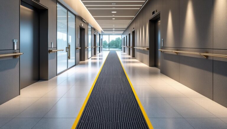 découvrez comment réussir un cheminement accessible avec une bande de guidage pmr conforme aux normes erp, garantissant sécurité et facilité de déplacement pour tous.