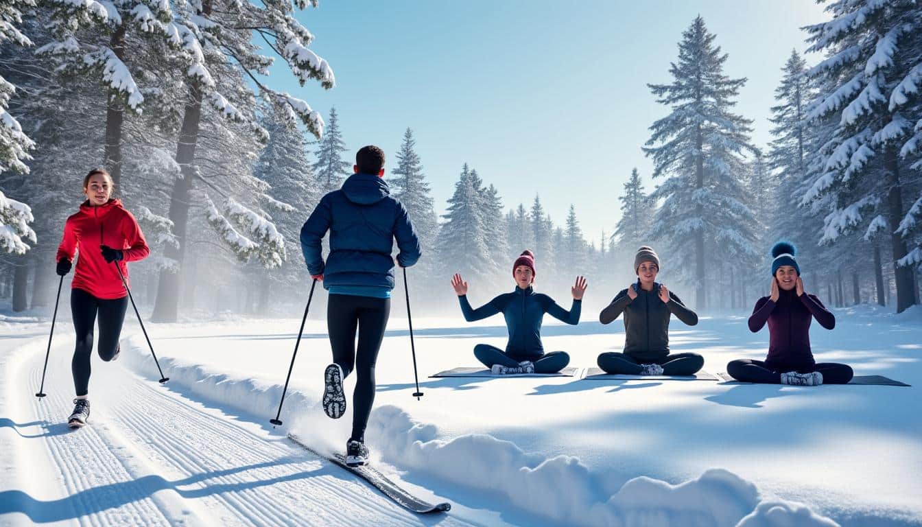 découvrez quelles activités physiques pratiquer en hiver pour rester en forme tout en évitant les risques de maladies liées au froid.