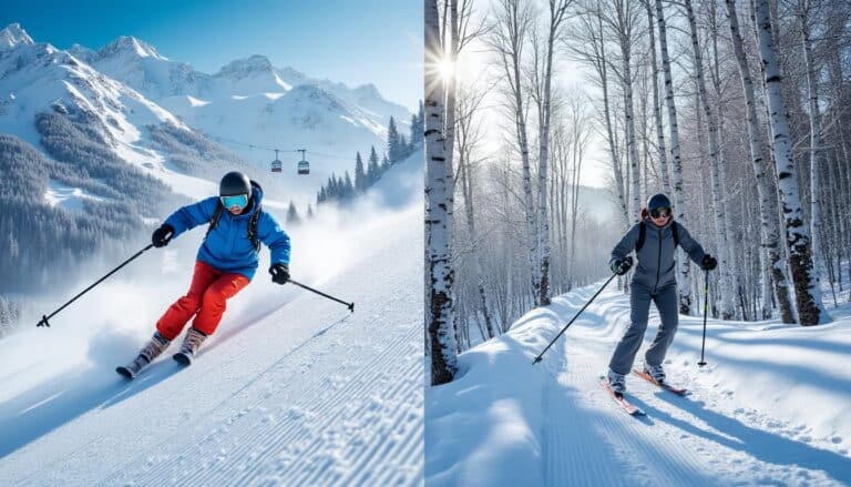 découvrez les principales différences entre le ski alpin et le ski de fond, leurs techniques, équipements et environnements pour choisir la discipline qui vous convient.