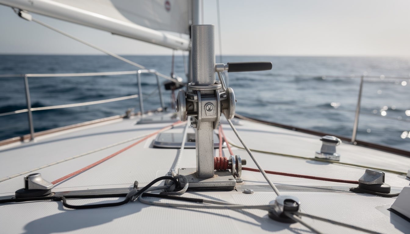 découvrez notre barre franche de secours pour voilier, l'accessoire indispensable en cas de rupture de drosses. sécurisez votre navigation avec cette solution fiable et facile à installer.