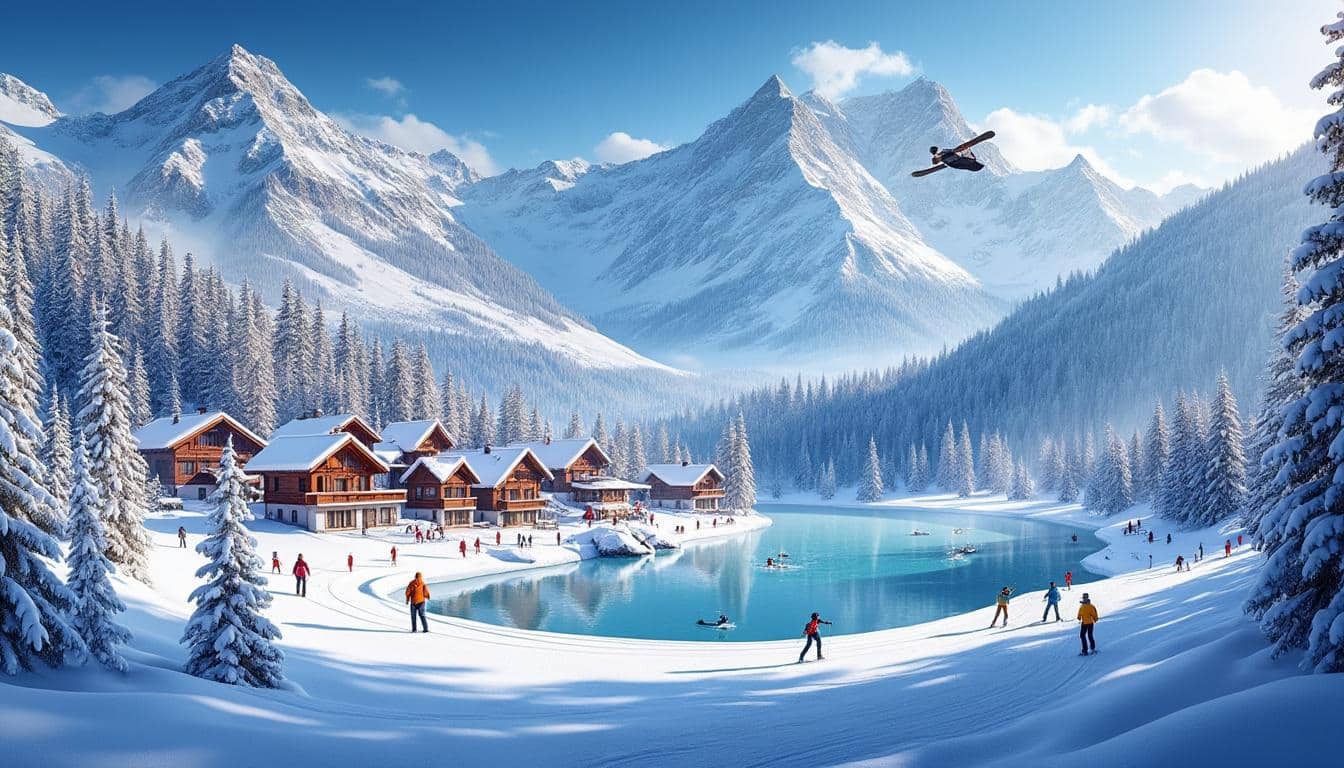 découvrez les meilleures destinations de sports d'hiver autour du monde, idéales pour le ski, le snowboard et d'autres activités enneigées.