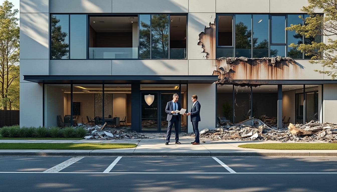 découvrez comment l'assurance multirisque professionnelle couvre les dommages aux locaux liés à votre contrat multirisque, protégeant efficacement votre entreprise contre divers risques.
