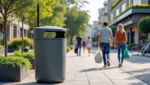 apprenez à fabriquer une poubelle urbaine en plastique recyclé pour promouvoir l'économie circulaire et réduire les déchets tout en favorisant un environnement durable.