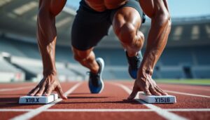 découvrez comment la poussée dans les starting-blocks influence le départ en athlétisme sprint, un élément clé pour optimiser vitesse et performance dès les premières secondes de la course.