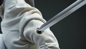 découvrez comment la touche de la pointe sur le plastron valide un point en escrime fleuret, les règles essentielles et les techniques pour réussir vos touches.
