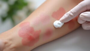 découvrez comment l'application de pommades aux corticoïdes locaux joue un rôle essentiel dans le traitement du psoriasis, en réduisant l'inflammation et en améliorant la qualité de vie des patients.