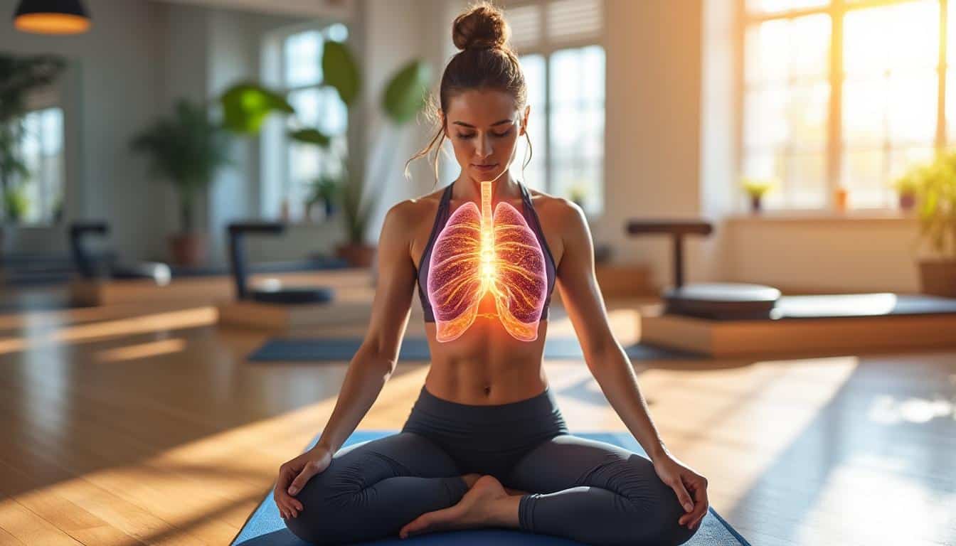 découvrez comment le contrôle de la respiration thoracique améliore l'efficacité des exercices de pilates renforcement pour un corps tonique et une meilleure posture.