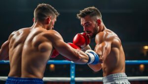 découvrez comment l'esquive par retrait du buste en boxe anglaise permet de protéger efficacement le combattant en évitant les coups adverses.