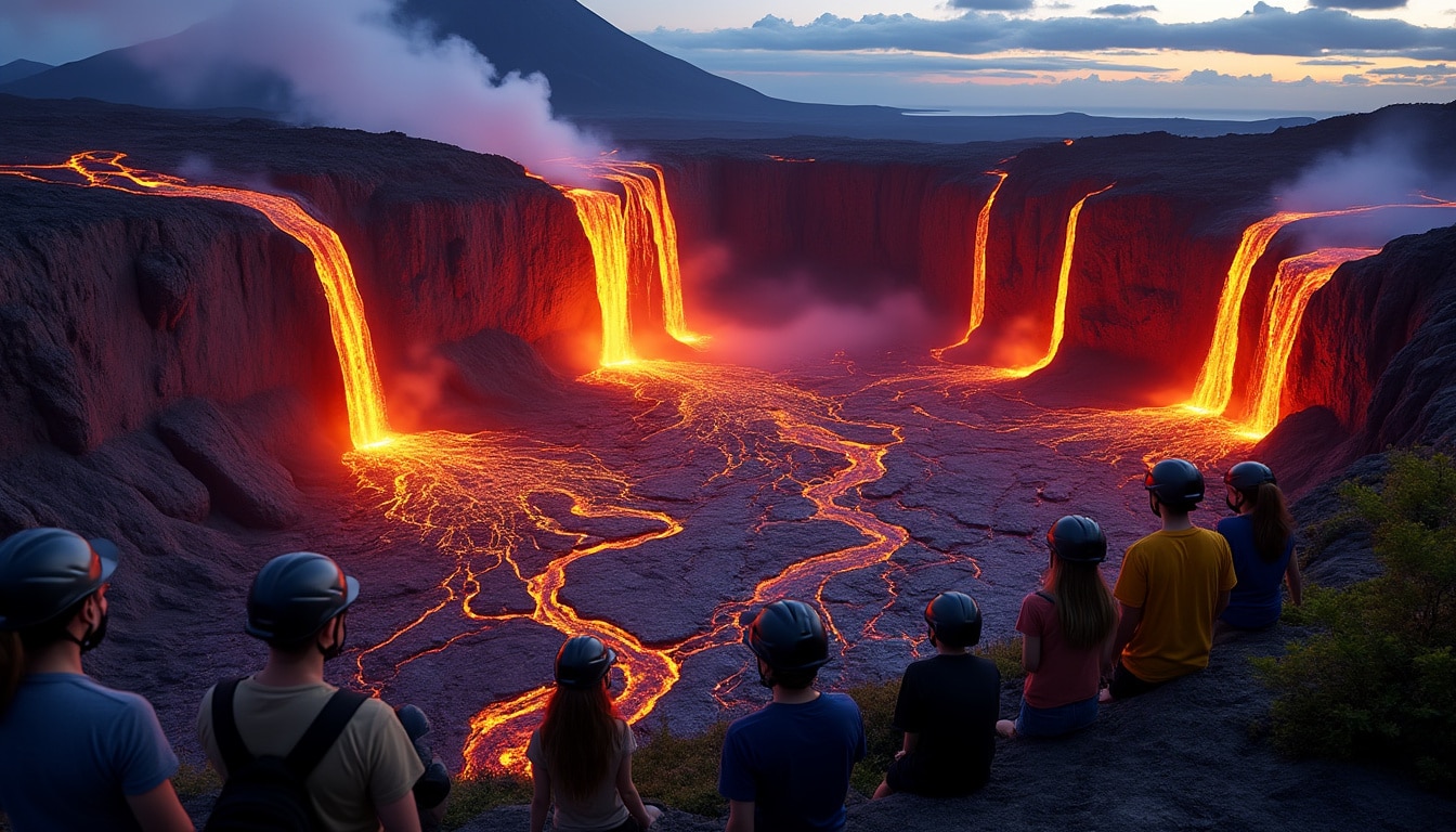 découvrez comment l'observation spectaculaire des coulées de lave rougeoyantes stimule le tourisme volcanique et attire les passionnés d'aventure et de nature.
