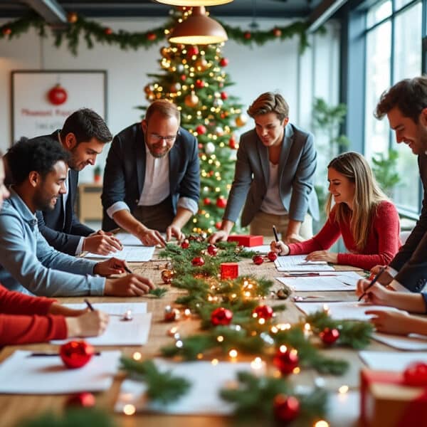 découvrez comment le comité social organise la fête de noël de l'entreprise pour garantir un événement convivial et réussi pour tous les collaborateurs.