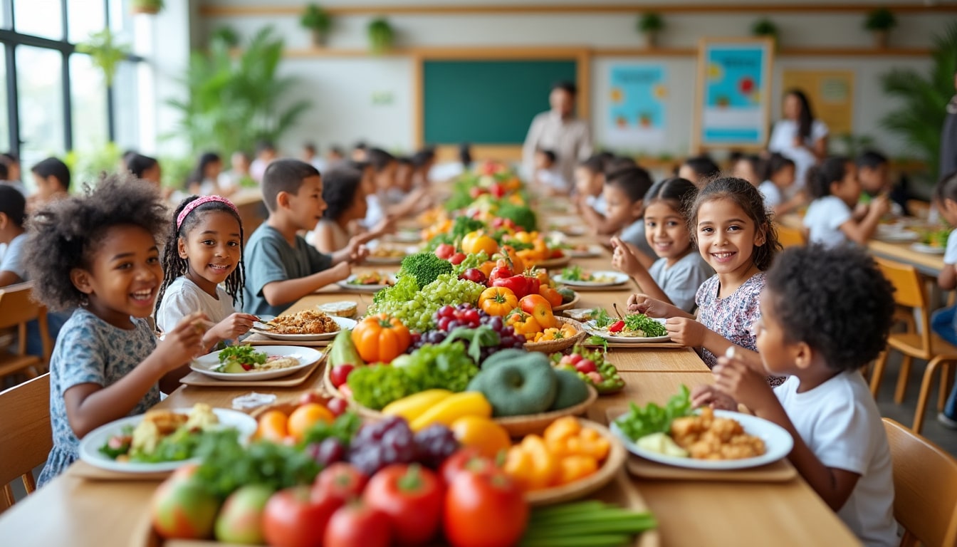 découvrez comment l'intégration obligatoire de produits biologiques dans les cantines scolaires révolutionne la restauration collective en favorisant une alimentation saine et durable pour les élèves.